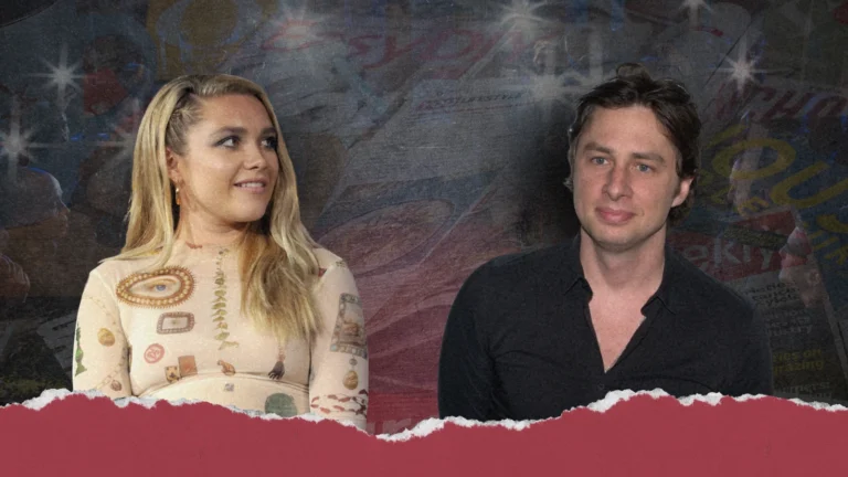 Florence Pugh And Zach Braff Age Gap Featured Image