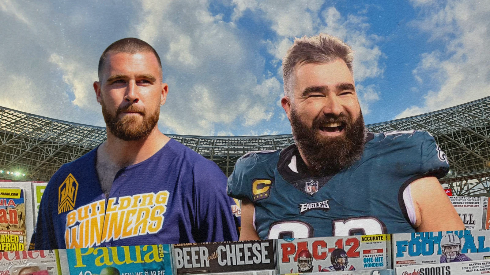 Travis and Jason Kelce Age Gap Featured Image
